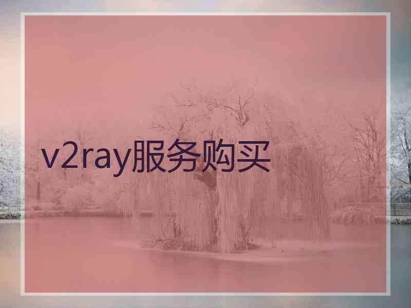 v2ray服务购买