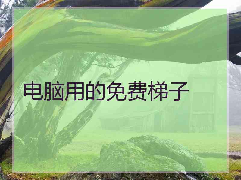 电脑用的免费梯子