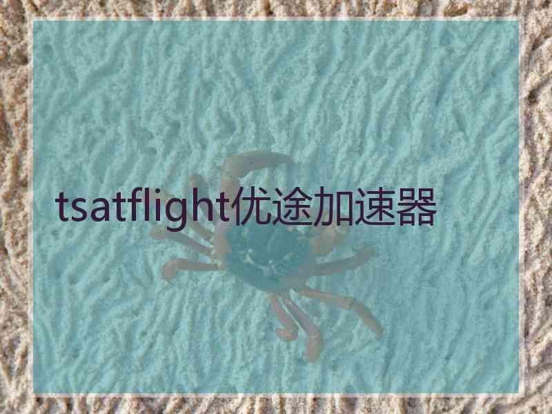 tsatflight优途加速器