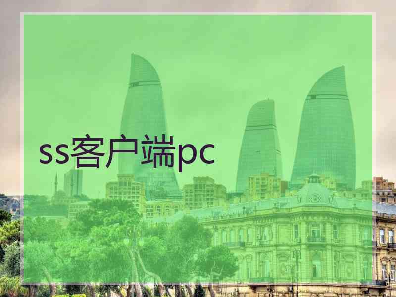 ss客户端pc