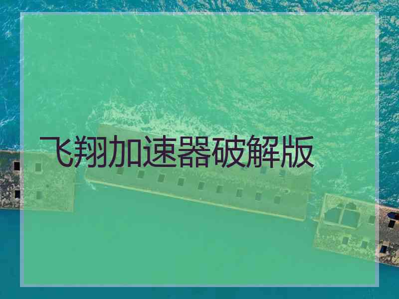 飞翔加速器破解版